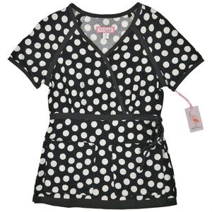 Koi Scrub Top Helen 255PR-MDT Mod Dot